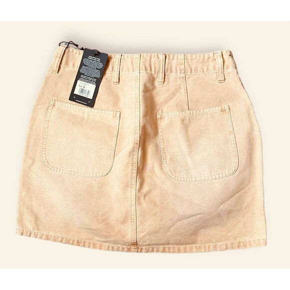 Hudson Jeans Women’s Faded Bronze Cargo Pocket Mini Skirt size 26 NWT - Picture 9 of 10